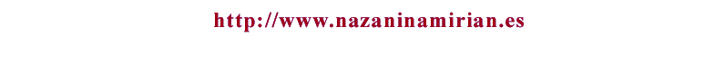 Nueva Pagina Web de Nazanin Amirian